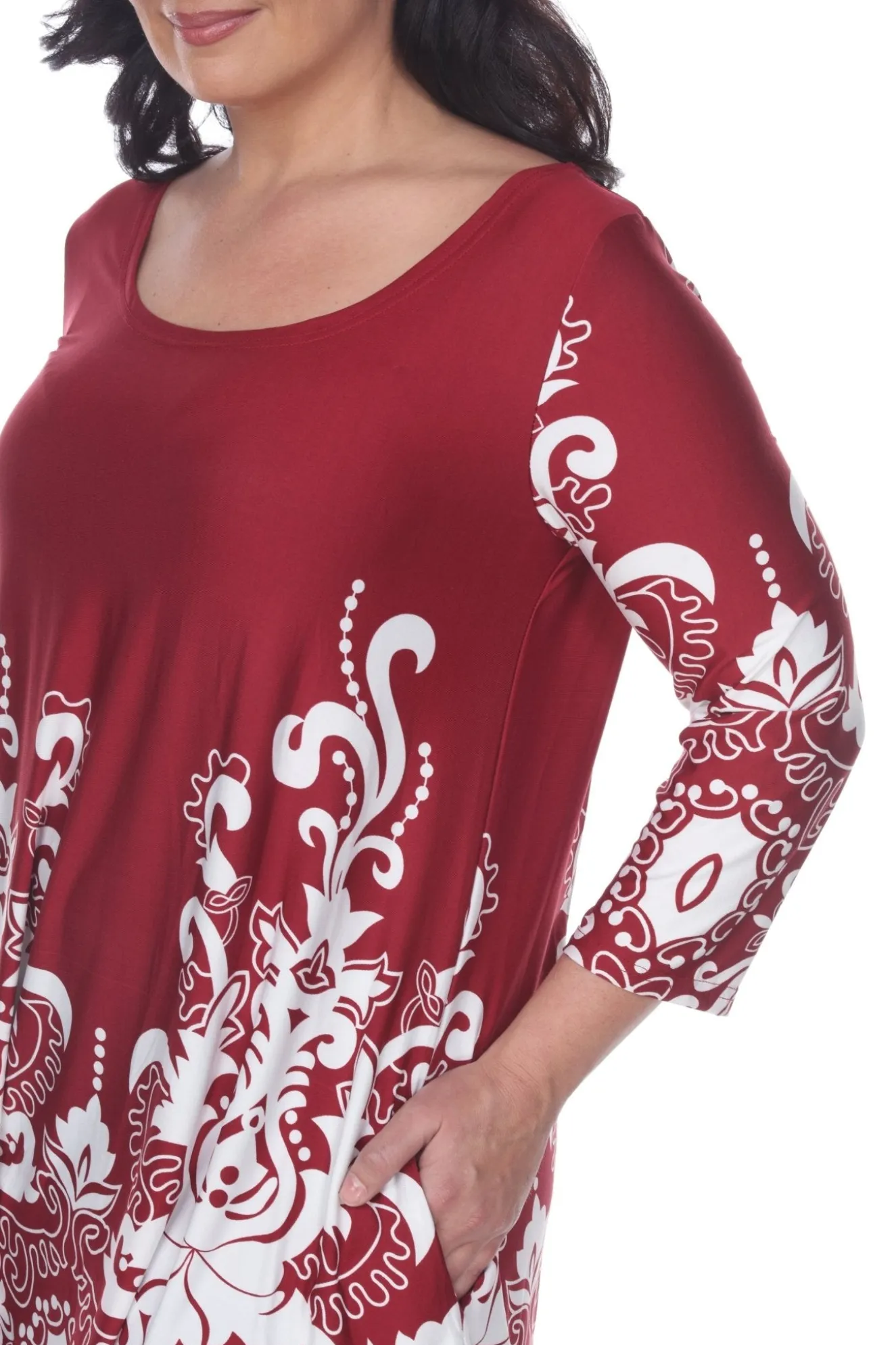 Yanette Tunic Top - Plus